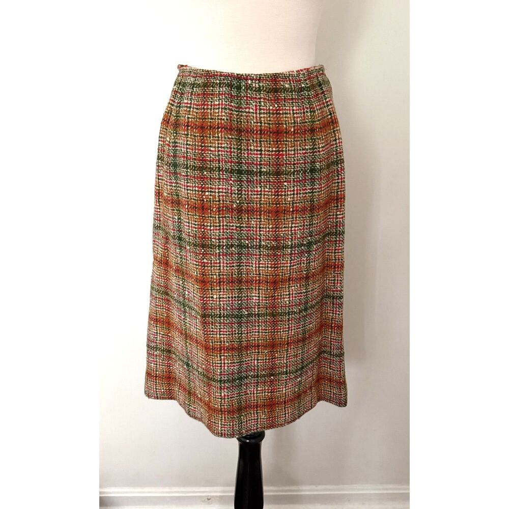 VTG Pendleton Virgin Wool Plaid 3 Piece Suit Blazer Skirt Trousers Old Money 18 - Picture 9 of 16